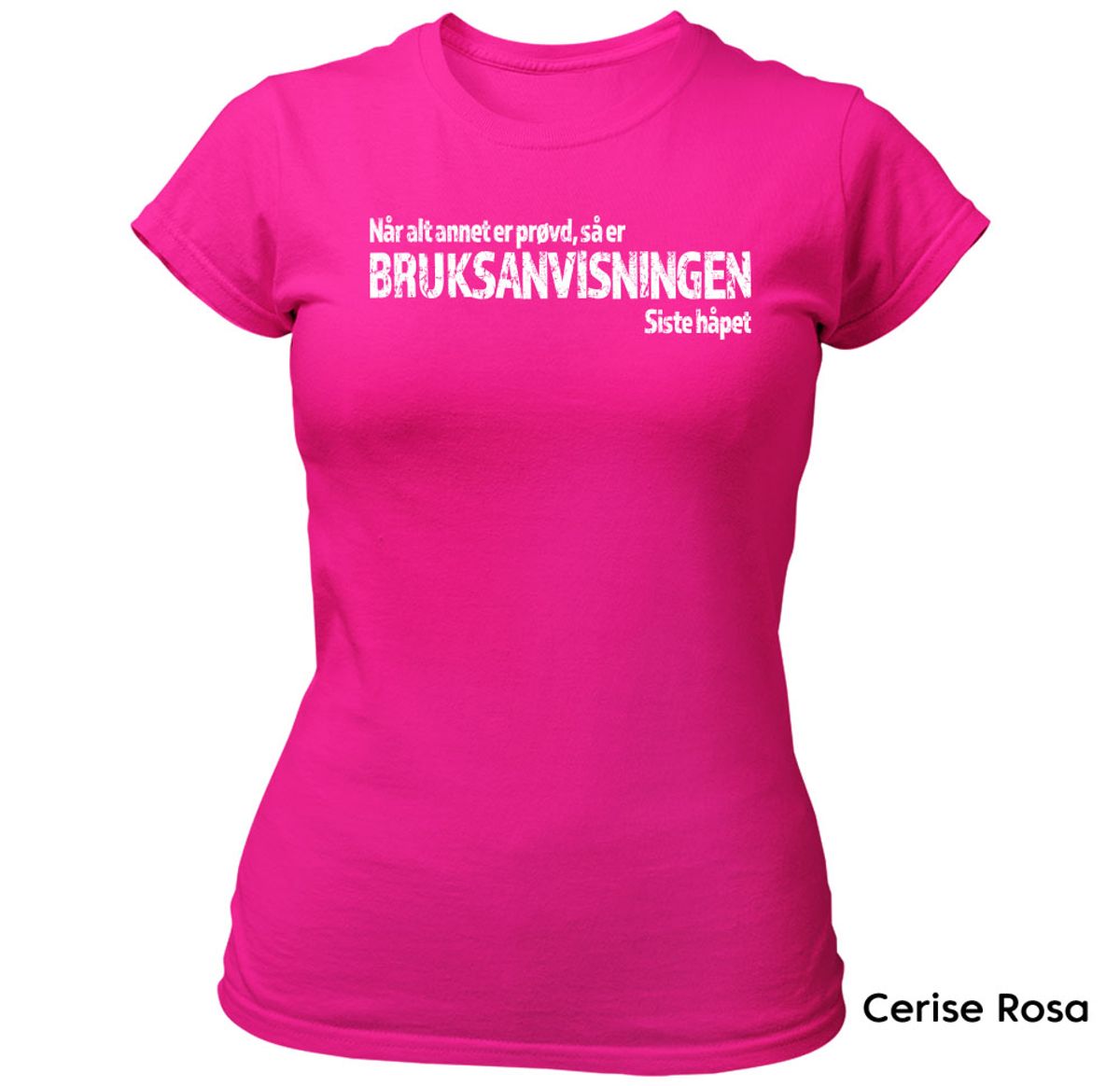 Bruksanvisningen T-skjorte DAME