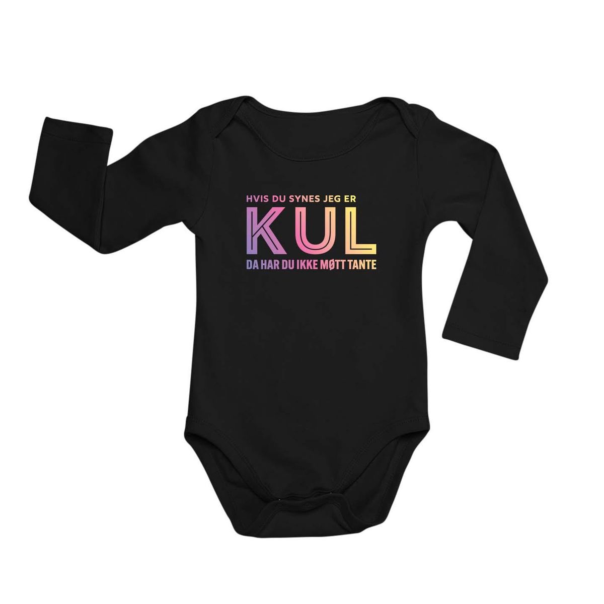 KUL - Da har du ikke møtt TANTE Baby Body langermet Sort