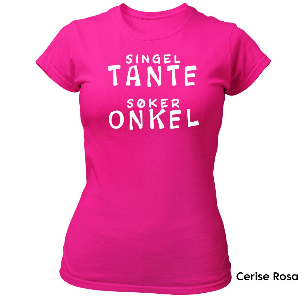 Singel tante T-skjorte Dame