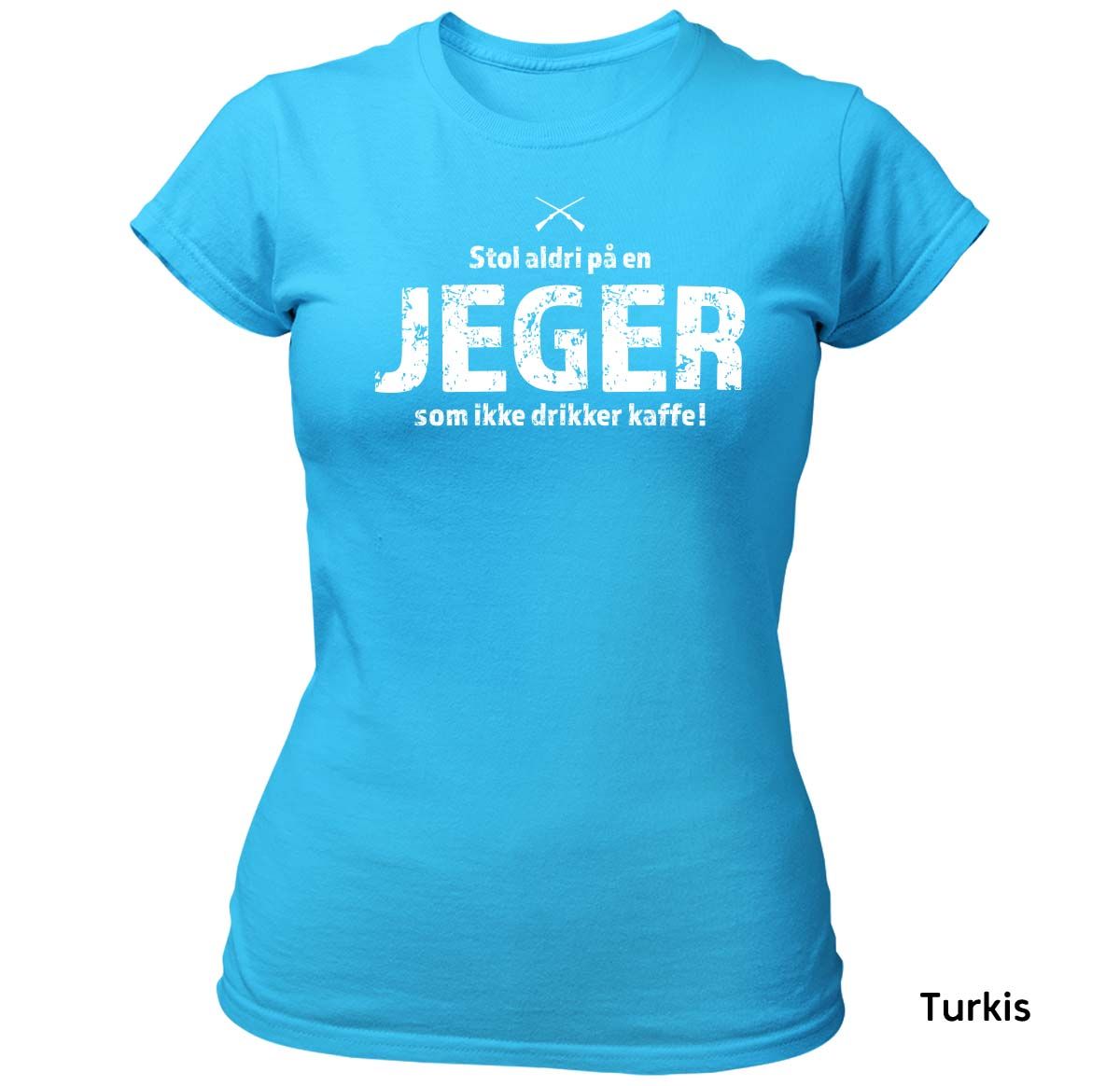 Jeger Kaffe T-skjorte DAME