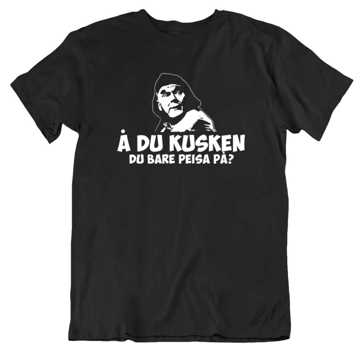 Kusken Peise på T-skjorte