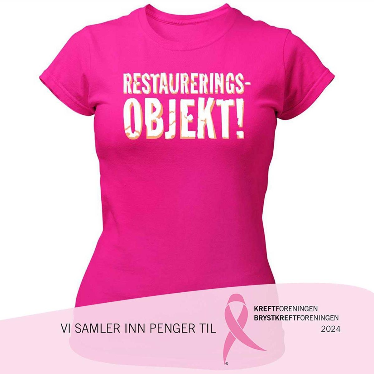 Restaurerings Objekt! T-skjorte DAME