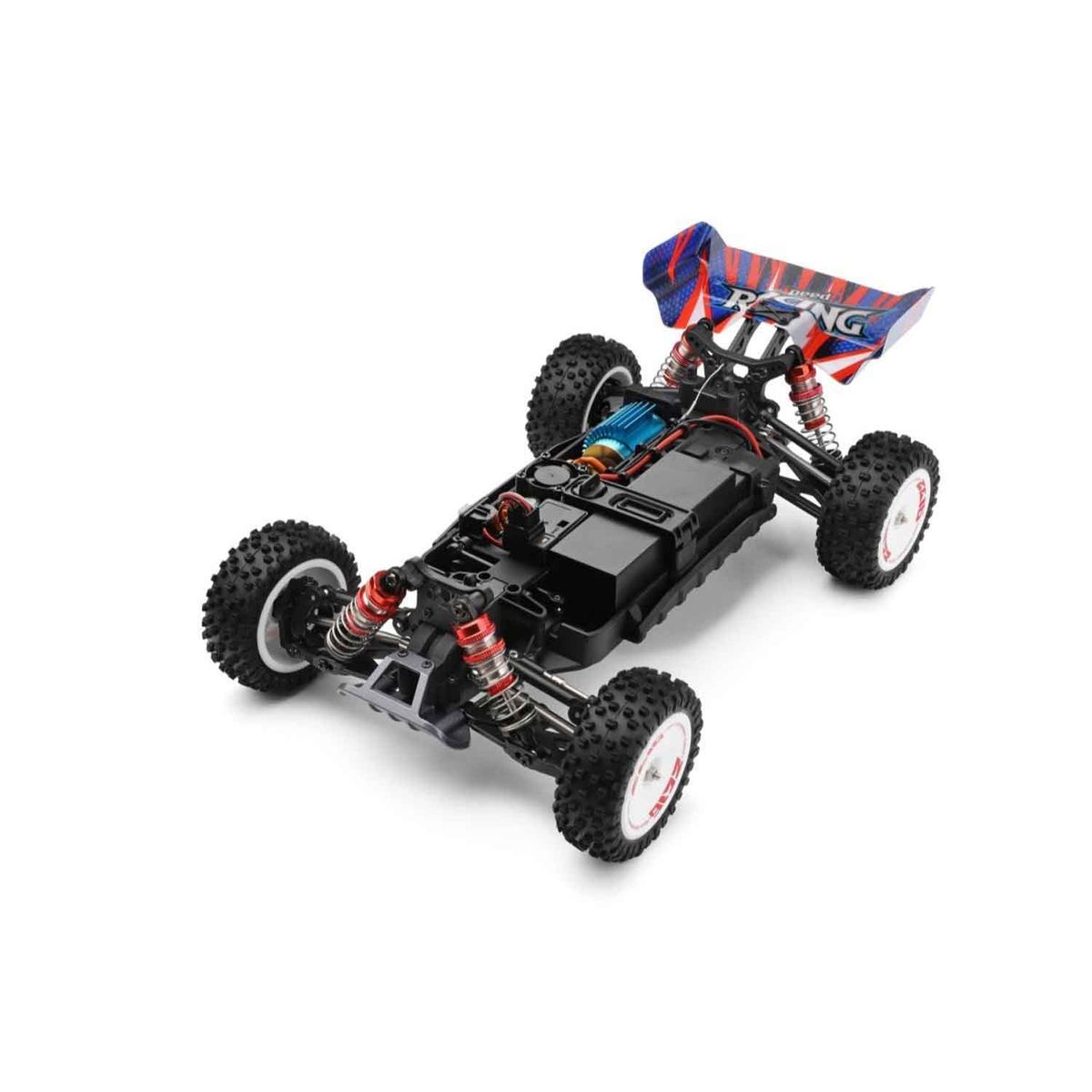 WLToys WL124008 Buggy MAX 1/12 4WD BØRSTELØS RC bil komplett RTR