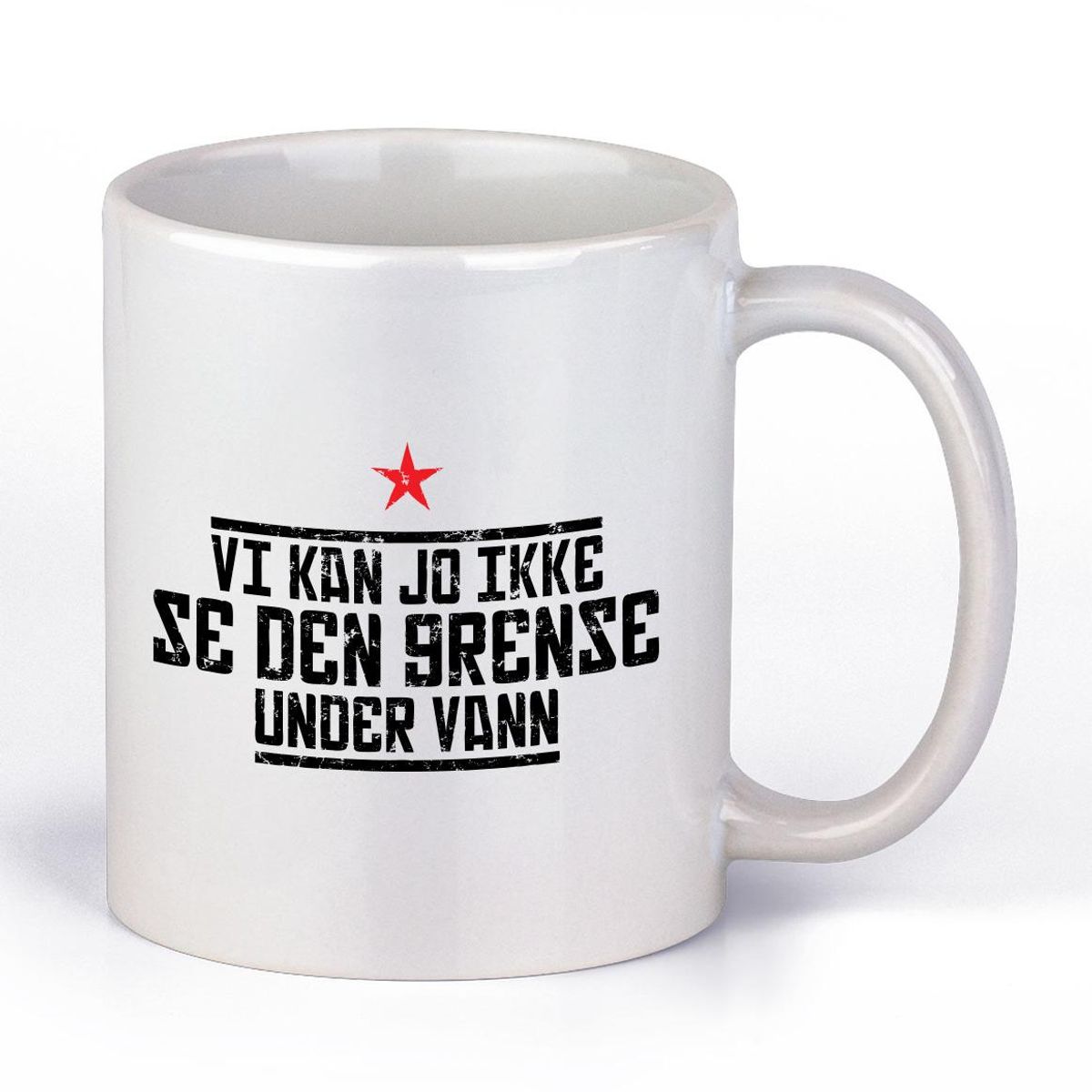 Grensen under vann Kaffekopp