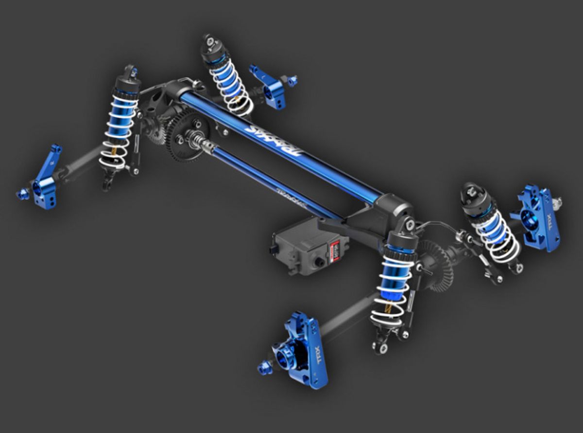 Rustler 4x4 Ultimate TQi TSM Clipless w/o Battery