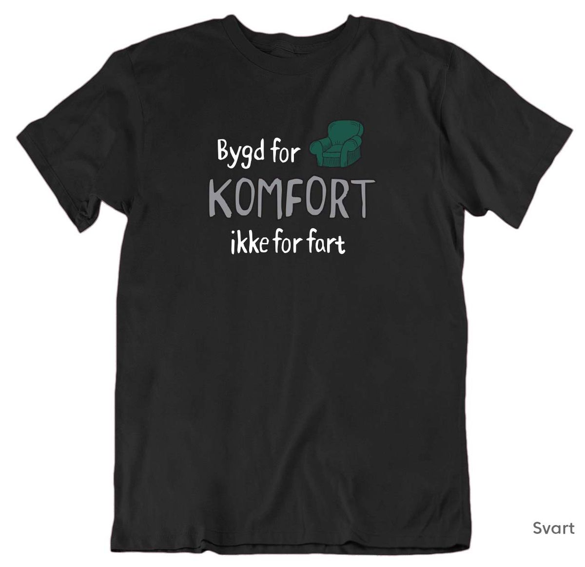 Bygd for komfort T-skjorte