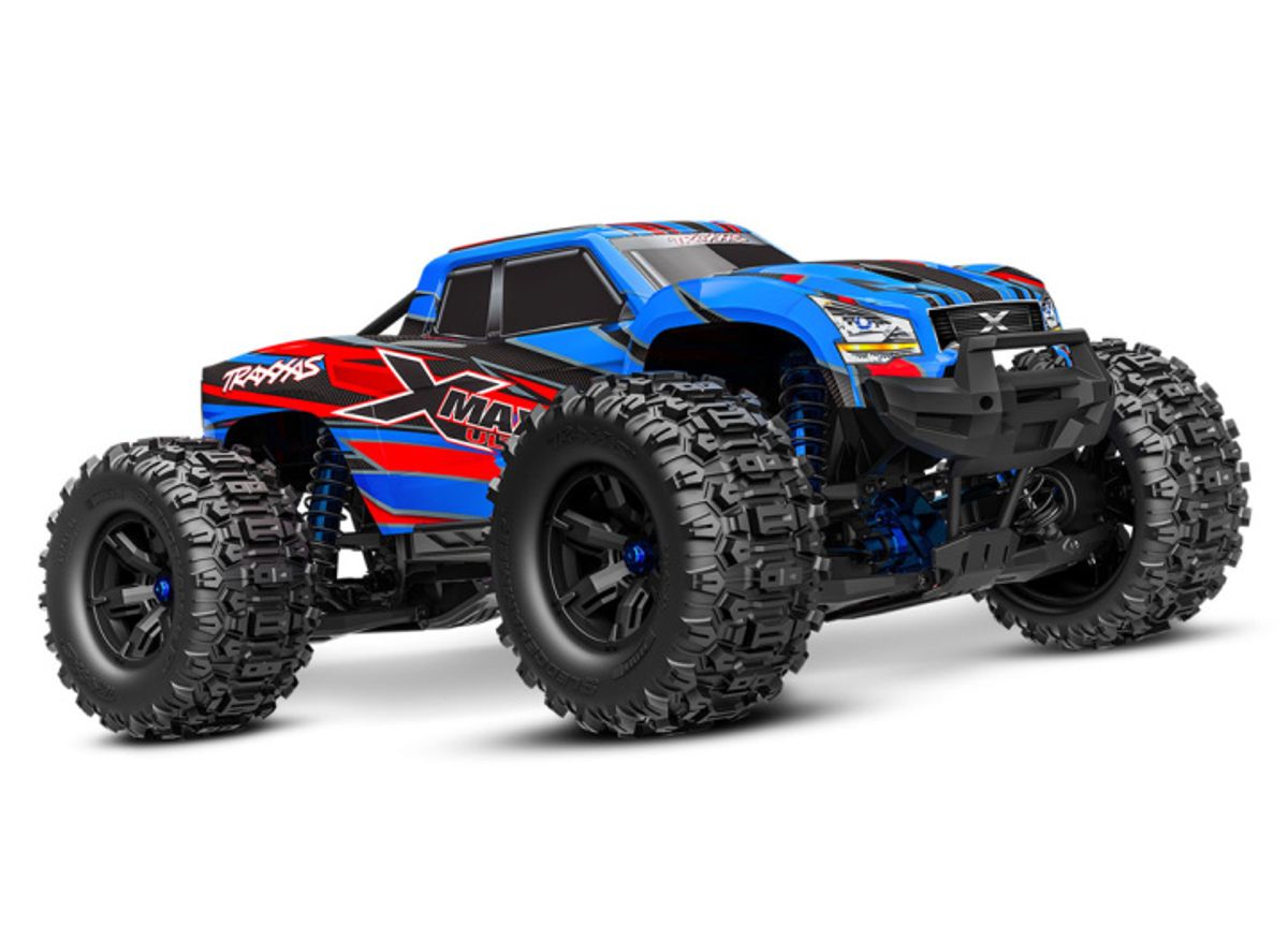 X-Maxx ULTIMATE 4WD Brushless TQi TSM Green-X Limited Edition BLÅ