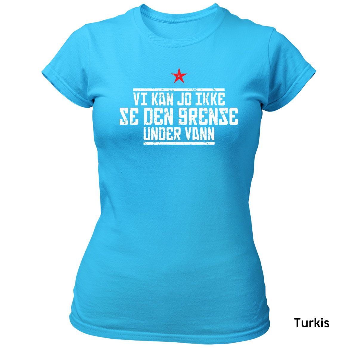 Grensen-under-vann T-skjorte Dame