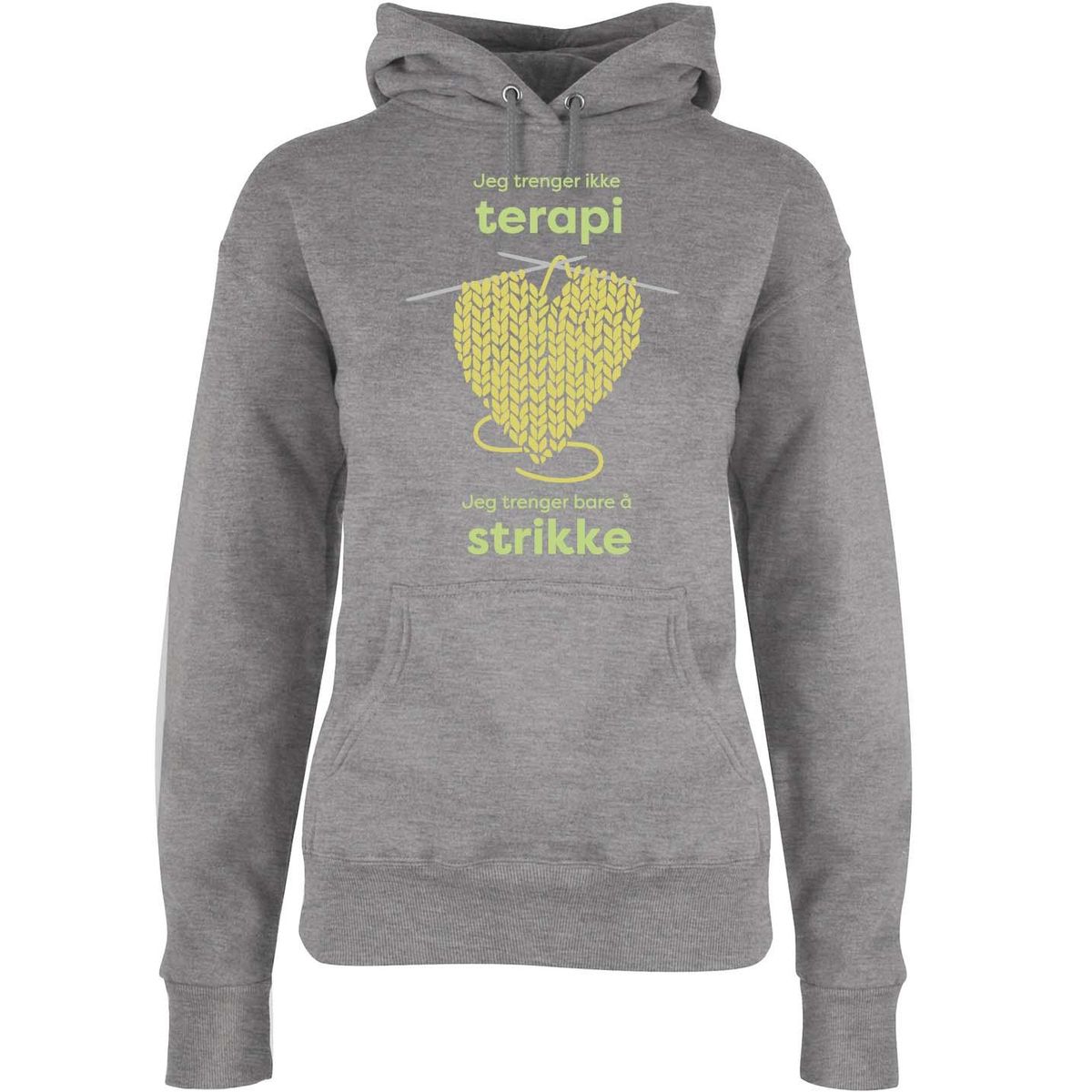 Terapi Strikke Hettegenser DAME