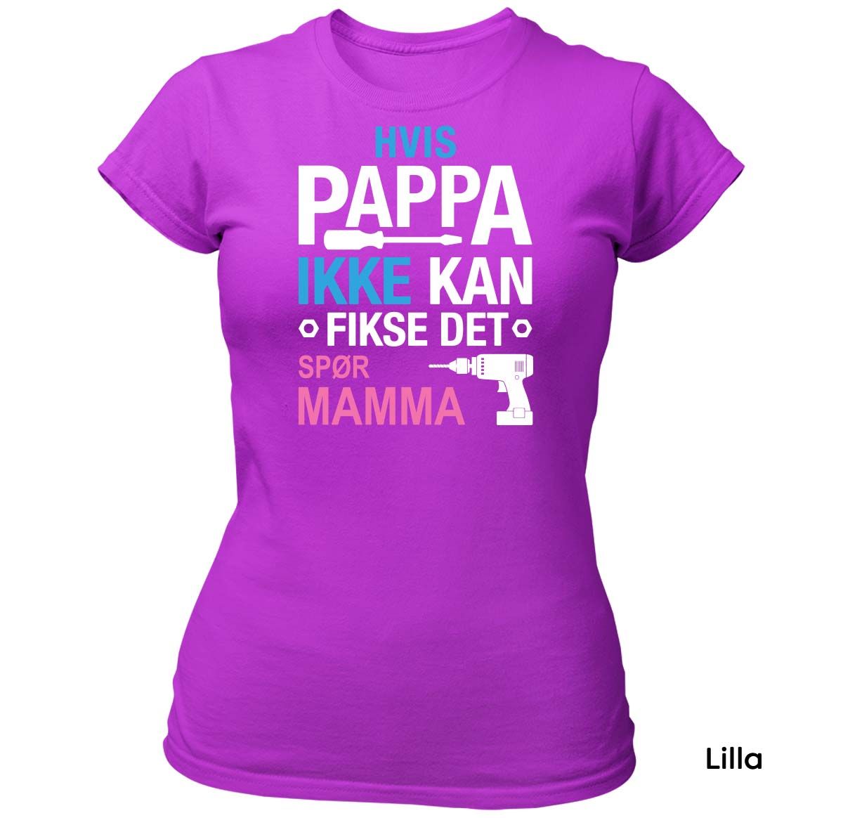 Spør Mamma T-skjorte Dame