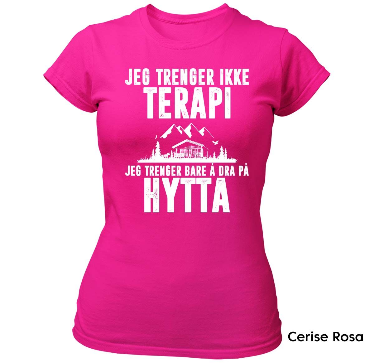 Terapi Hytta T-skjorte Dame