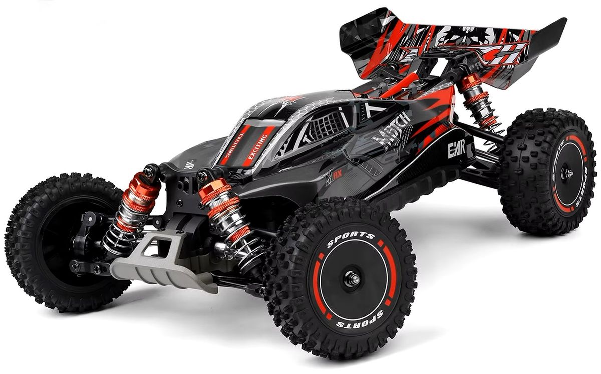 WLToys 124010 Buggy 1/12 4WD Match Black RC bil komplett RTR