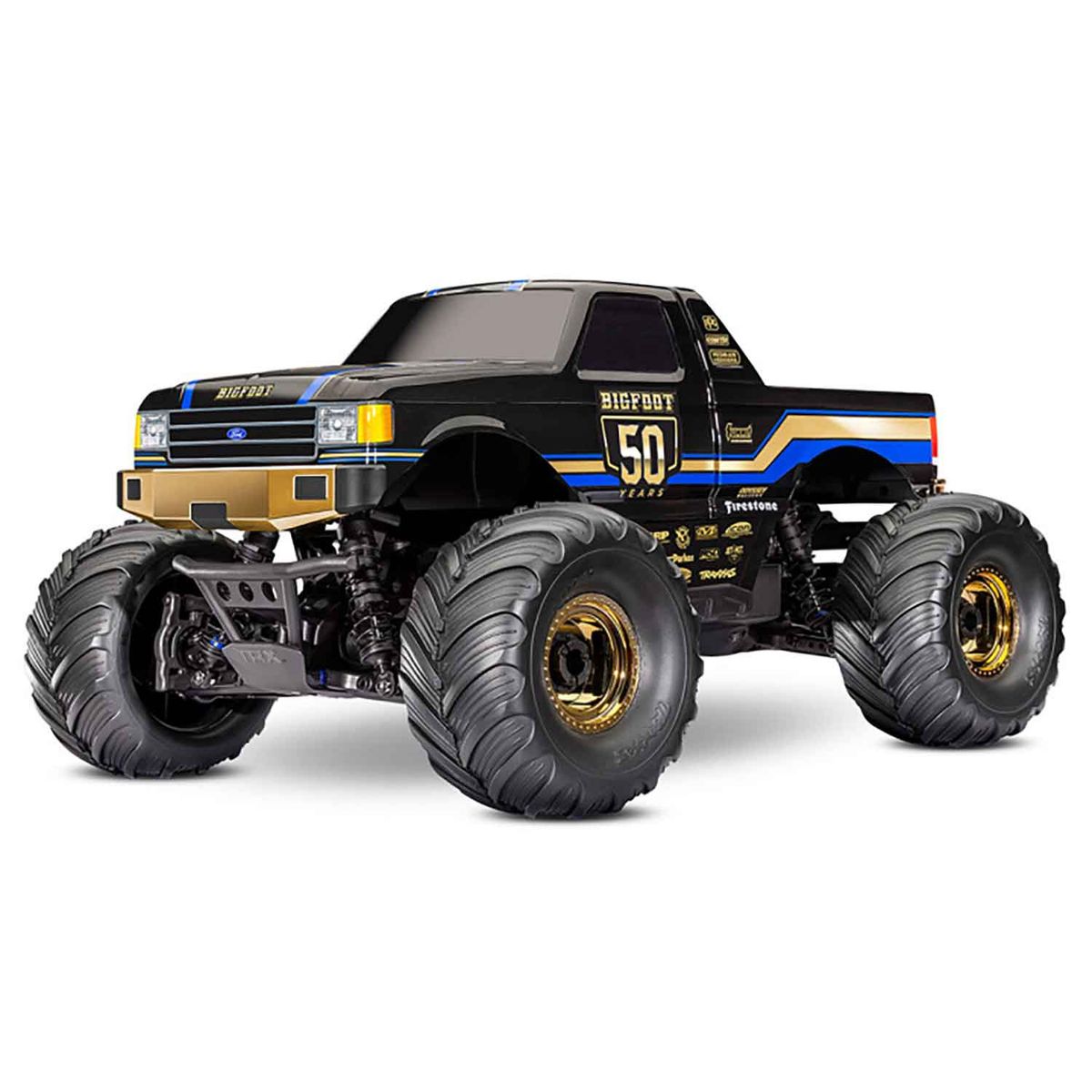 UTSOLGT - Traxxas BIGFOOT LIMITED EDITION 4x4 BL-2s EHD 1/10 RTR TQ 50th Anniversary 