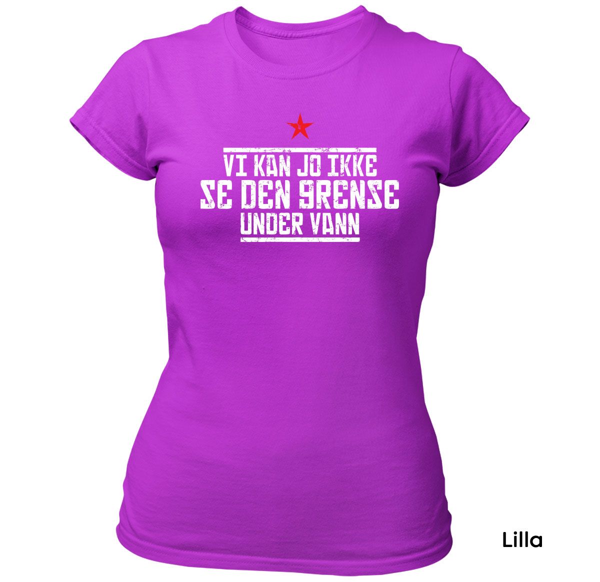 Grensen-under-vann T-skjorte Dame