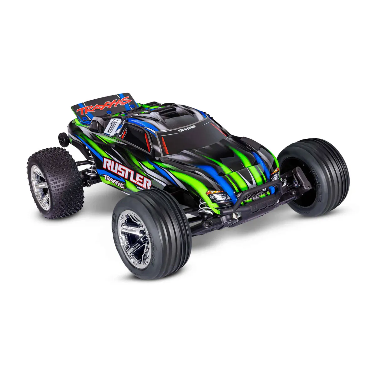 Rustler 2WD 1/10 RTR TQ BL-2s EHD