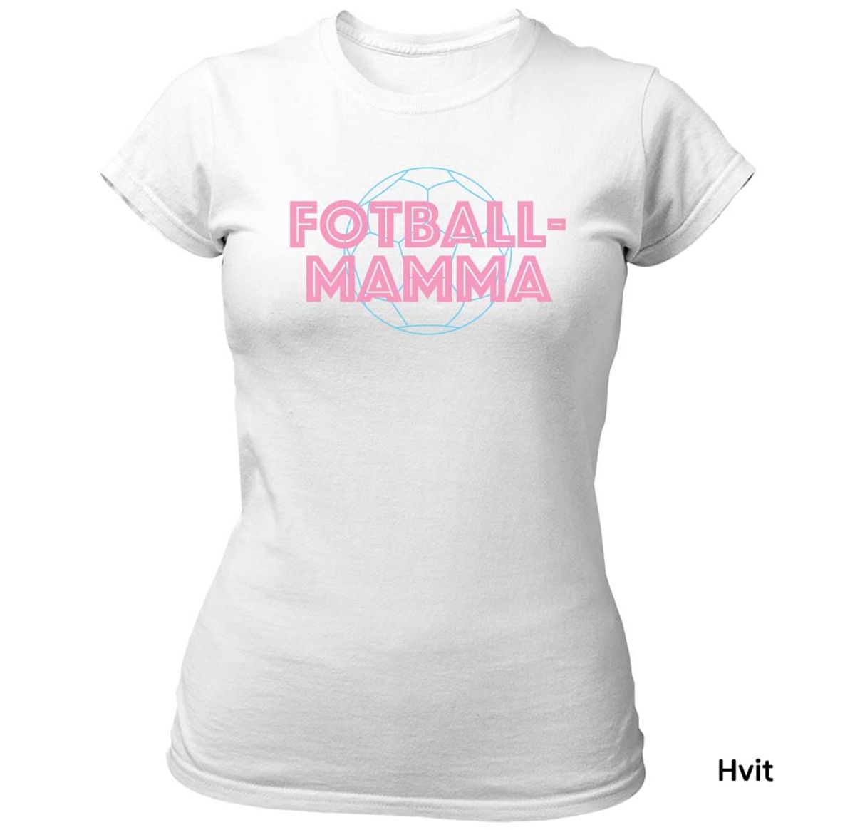 Fotball Mamma T-skjorte DAME