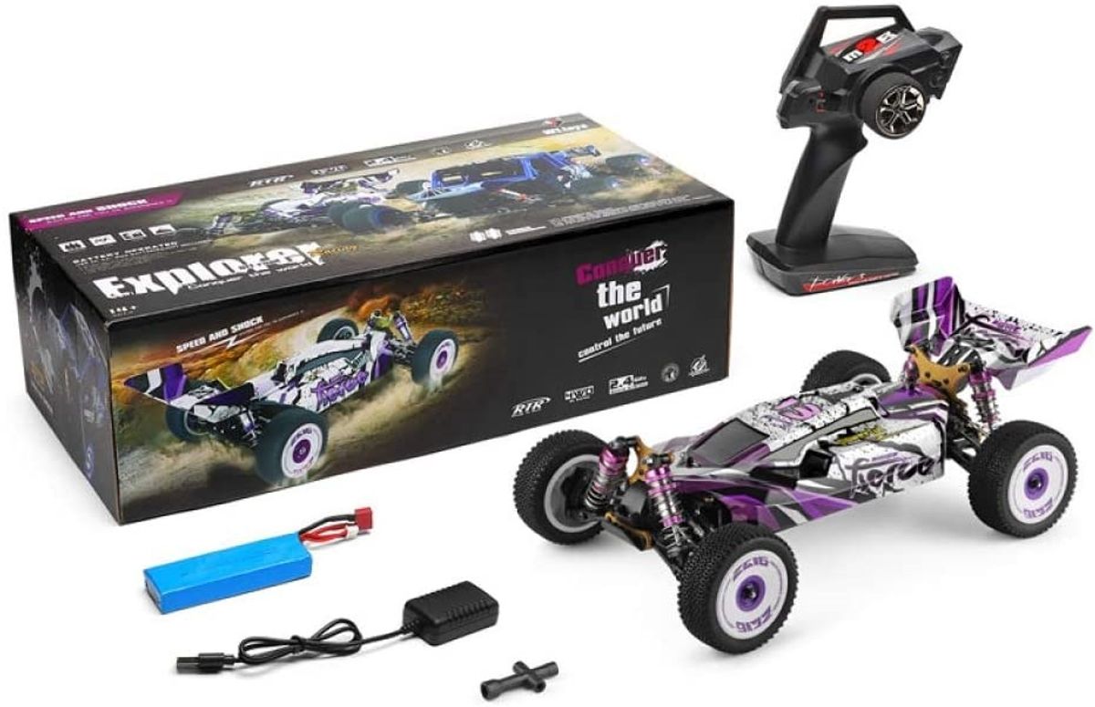 WLtoys 124019 Fierce RC Bil – 4WD 1/12 Buggy for alle underlag