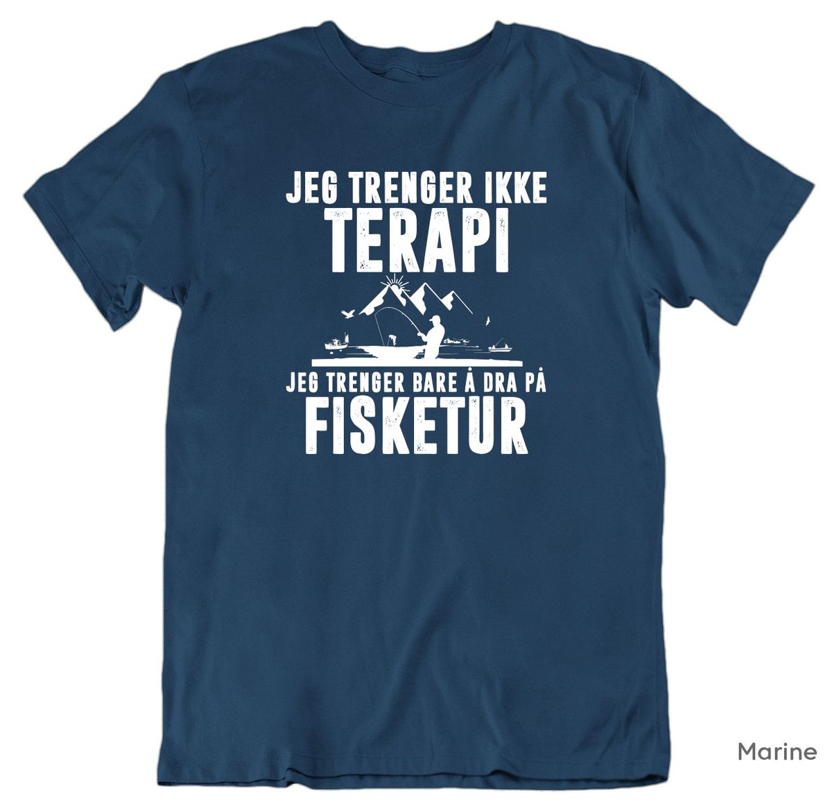 Terapi Fisketur T-skjorte