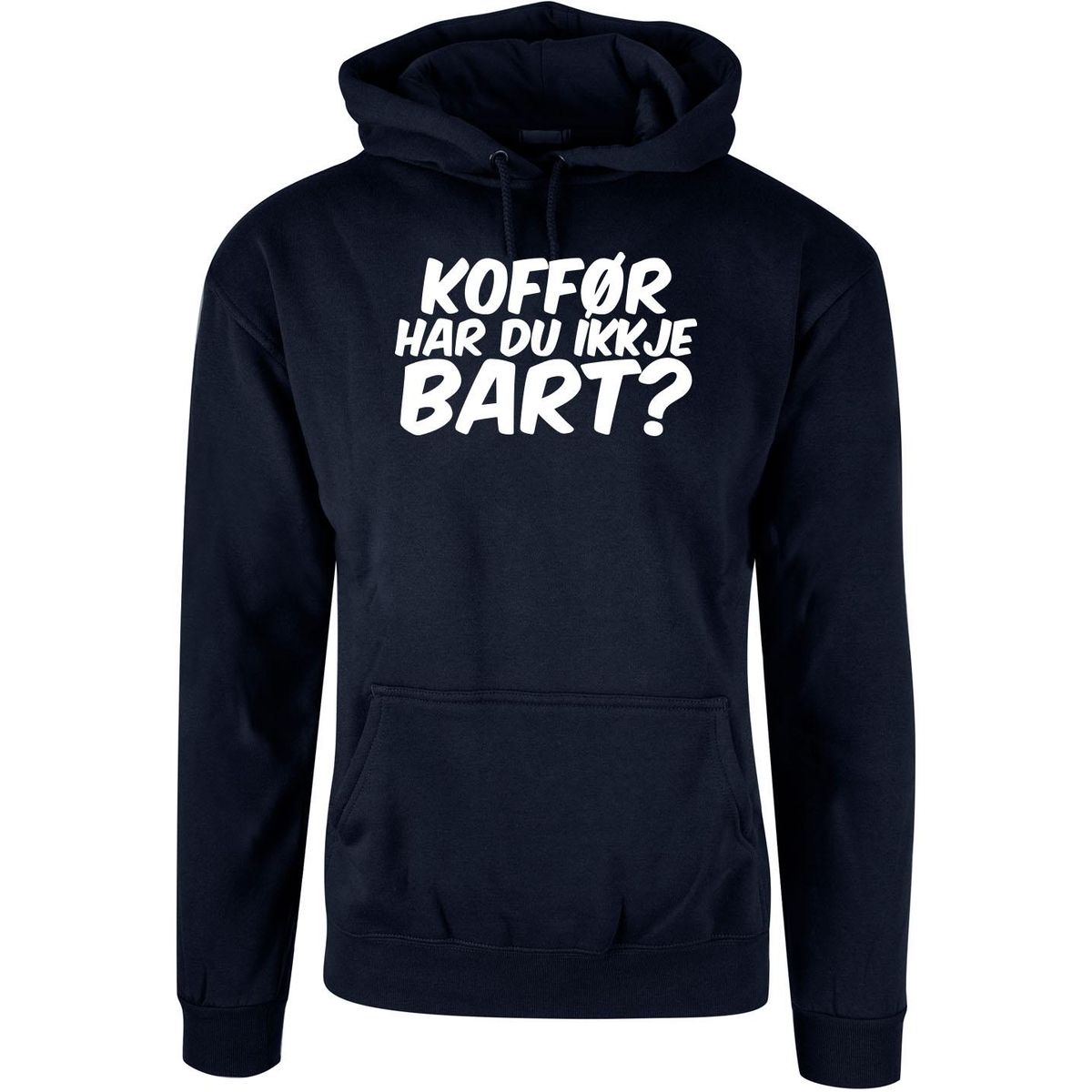 Koffør har du ikkje bart - Hettegenser
