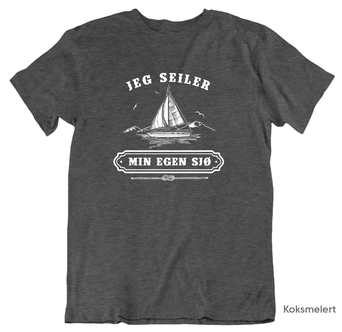 Seiler min egen sjø T-skjorte
