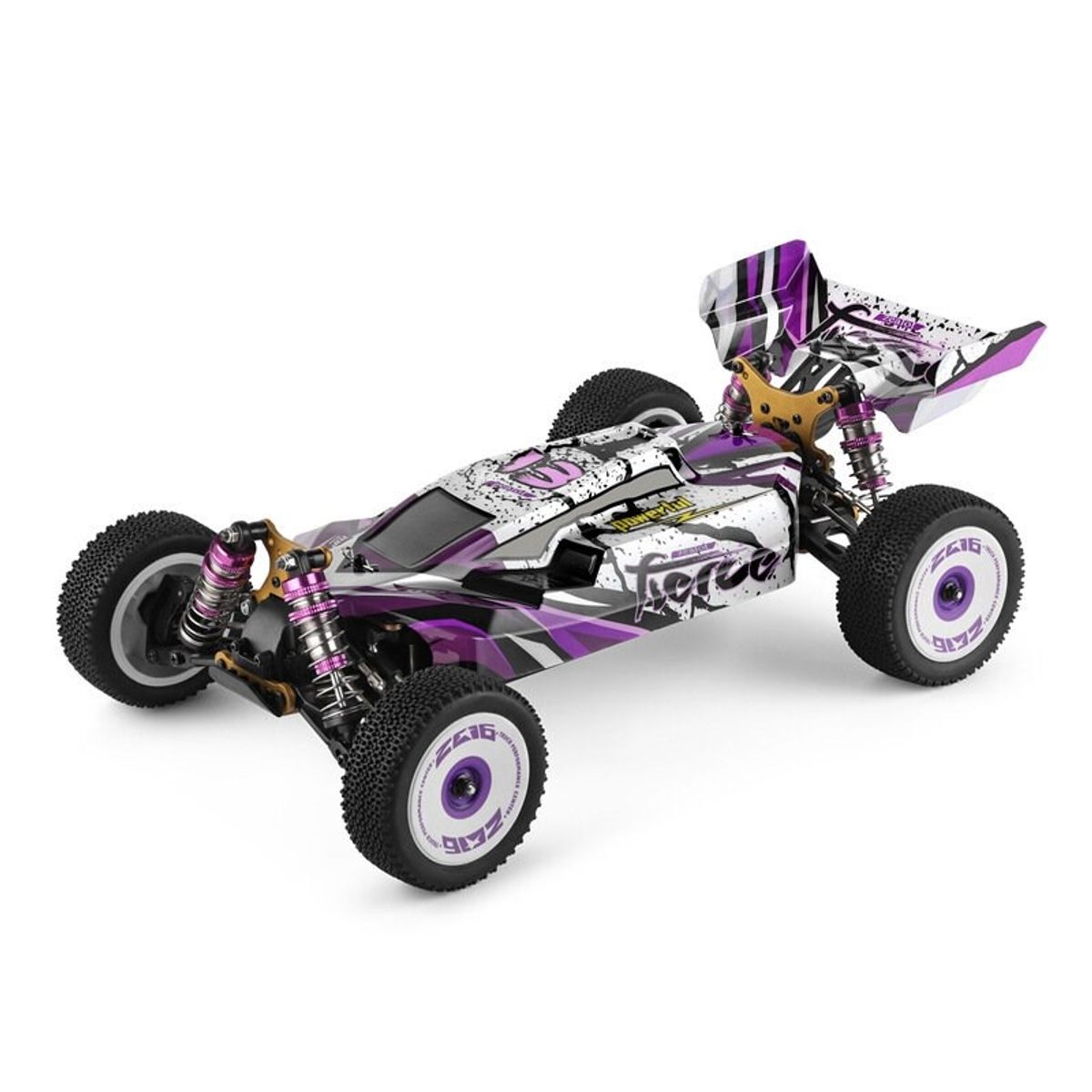 WLtoys 124019 Fierce RC Bil – 4WD 1/12 Buggy for alle underlag