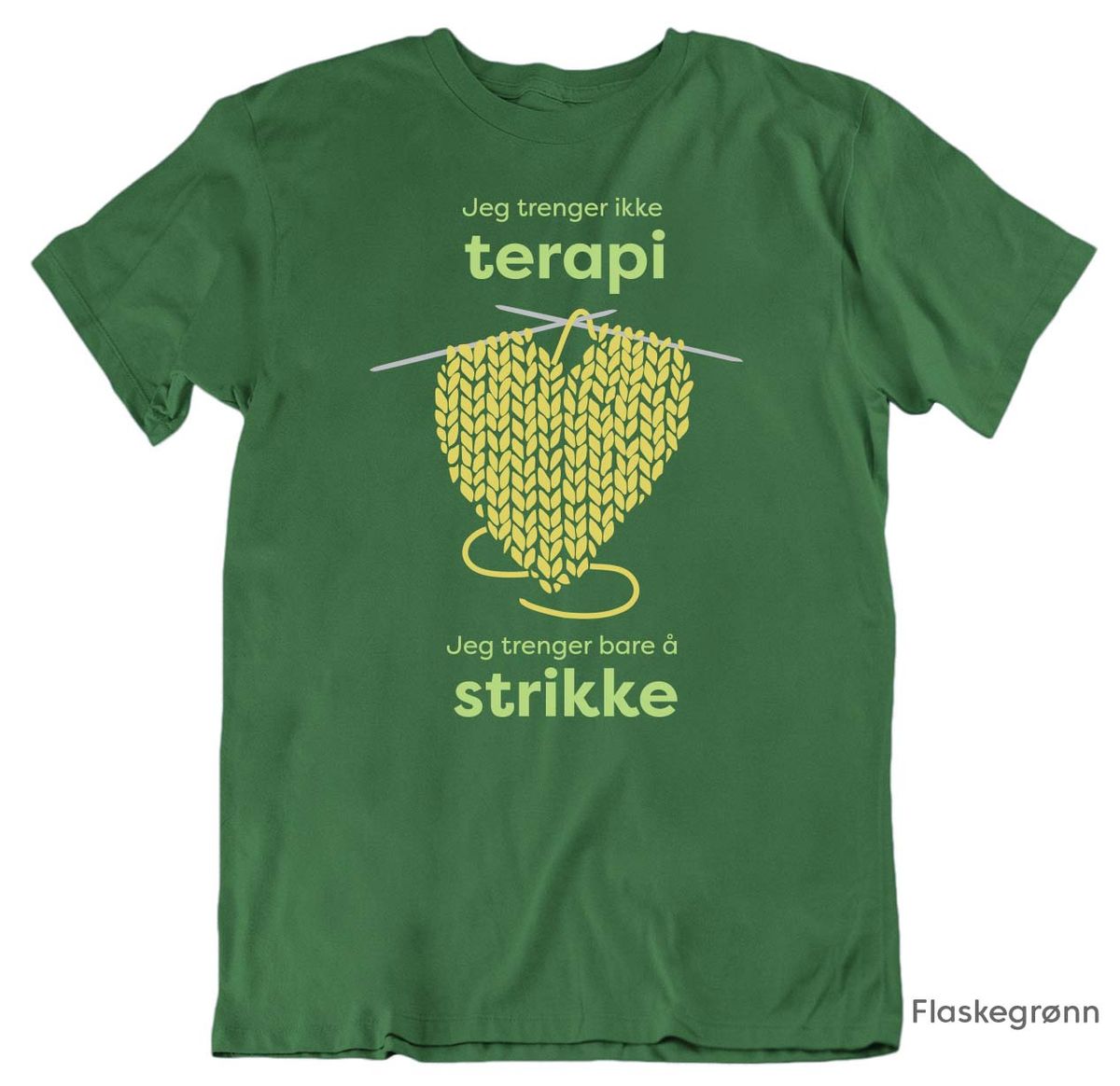 Terapi strikke T-skjorte UNISEX