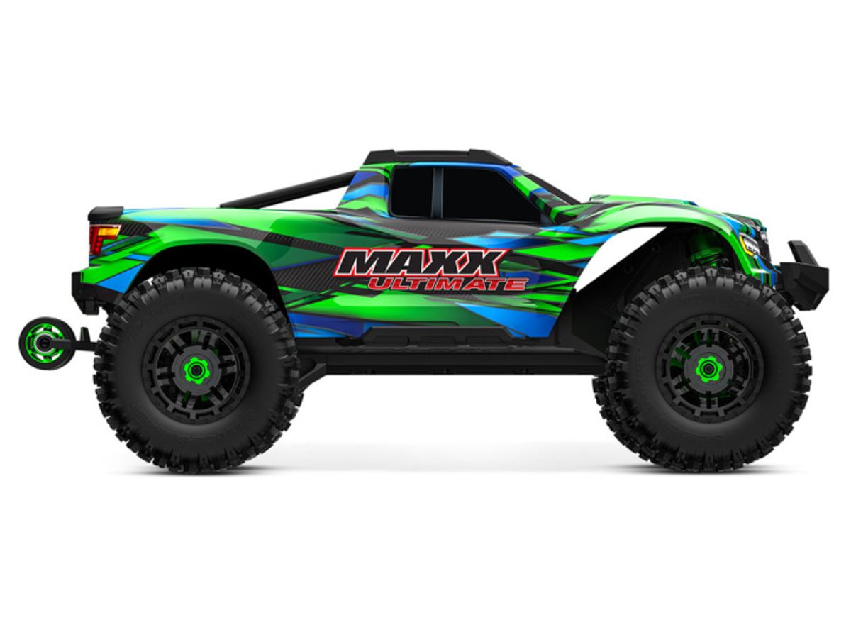 X-Maxx ULTIMATE 4WD Brushless TQi TSM Green-X Limited Edition GRØNN