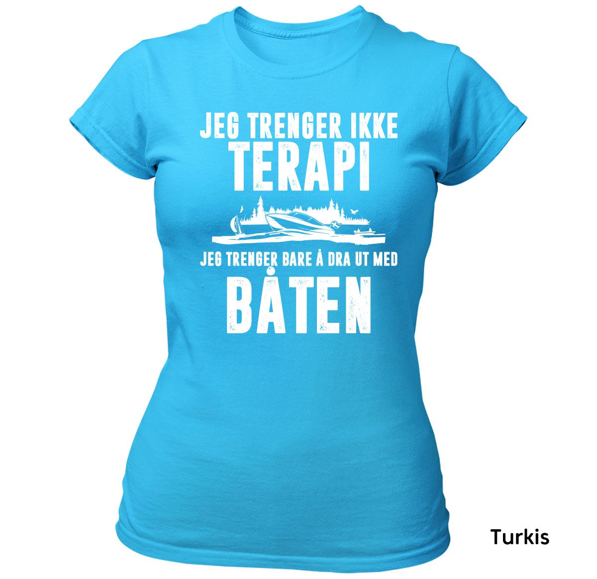 Terapi Båten T-skjorte Dame
