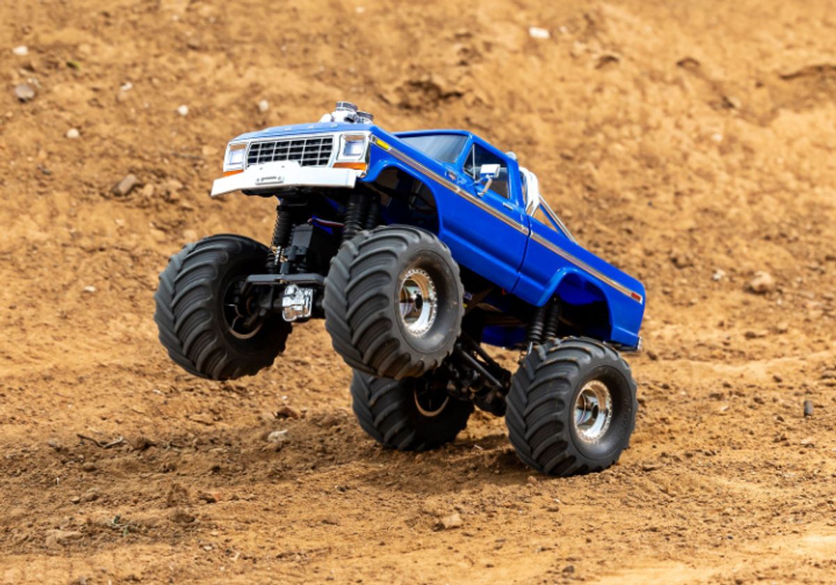 TRX-4MT 1/18 Ford F-150 Monster Truck BLÅ