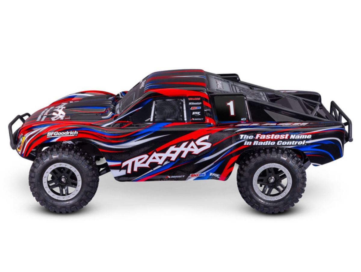 Slash 2WD 1/10 RTR TQ EHD RØD Clipless BL-2S